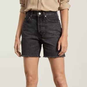 Everlane Black Jean Shorts